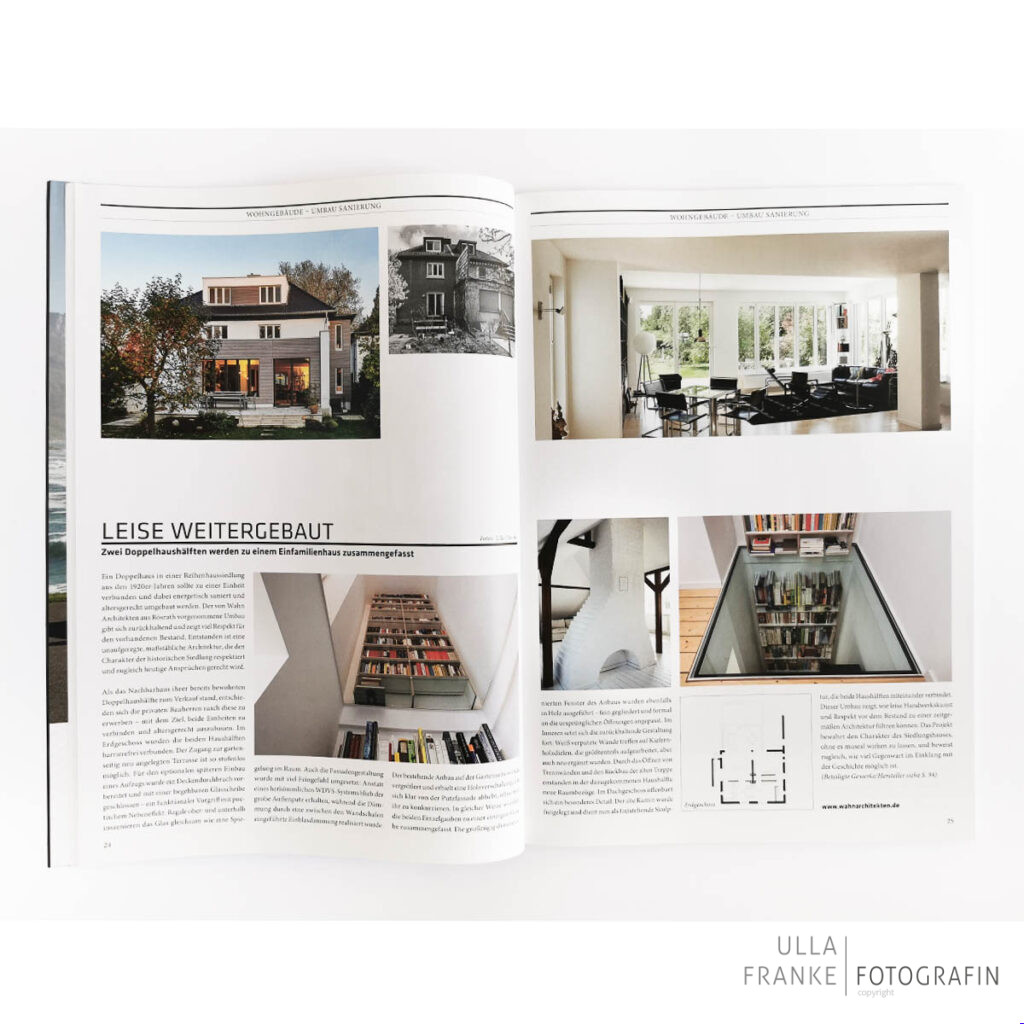 Veroeffentlichung Architekturfotografie Bilder im Architekturmagazin Cube